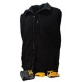 Dewalt Heated Jackets Heated Reversible Vest Kitted-Blk-XL DCHV086BD1-XL